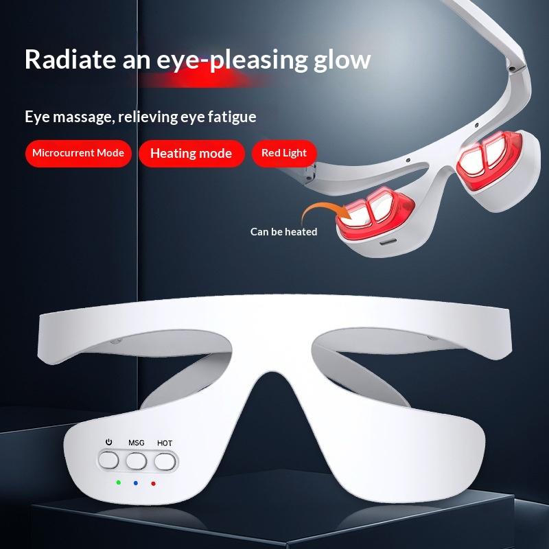 휴대용 스마트 눈 마사지기 3D 적색광 치료 눈 밑 마 - Light Therapy Glasses 리뷰 및 가격