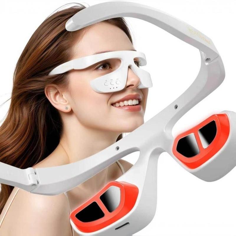 휴대용 스마트 눈 마사지기 3D 레드 라이트 테라피 눈 - Light Therapy Glasses 리뷰 및 가격
